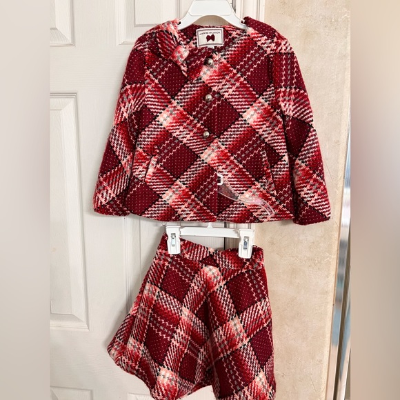 Janie & Jack Girls Matching set size 6